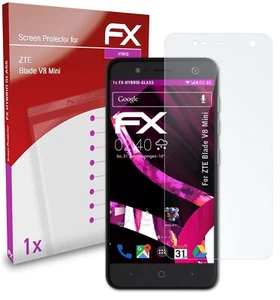 atFoliX Película Vidrio para ZTE Blade V8 Mini 9H Armadura protectora - Imagen 1 de 5