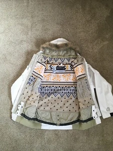 Special Blend Snowboard Jacket Fur Hood Knit Lining - Picture 1 of 9