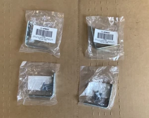 Grainger Steel Corner Braces, Packs of 10,  4PB62C - Picture 1 of 6