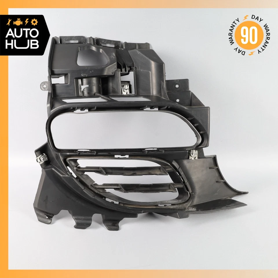 Porsche Panamera 970 Hybrid S 2012 parachoques delantero derecho soporte parrilla OEM 89 k Foto 1 de 4