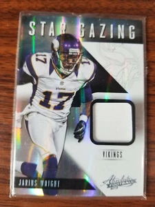 2012 Panini Absolute Football #16 Jarius Wright Star Gazing Prime 39/49 - Picture 1 of 2