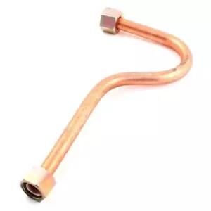 Aluminum Alloy Air Compressor Exhaust Tube Copper Tone for Various Models - Picture 1 of 8