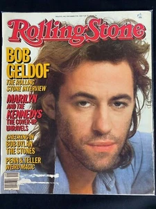 Rolling Stone, revista, Marilyn Monroe, Kennedy, Penn, Teller, diciembre, 1985 - Imagen 1 de 1
