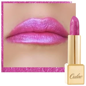 Pink Lipstick for Women with Metallic 3D Shine Lightweight Hydrating Formula, Hi - Picture 1 of 12