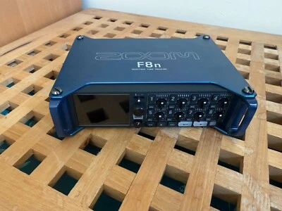 Zoom F8n Portable Multitrack Field Recorder – 8 Inputs, Timecode, Dual SD  - Image 1 of 4
