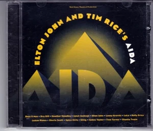 Elton John and Tim Rice's Aida CD 1999 [Island 314 524 682 2] - Picture 1 of 6
