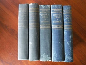 Lincoln Finds a General by Kenneth P. Williams-5 Volume Set - Picture 1 of 18