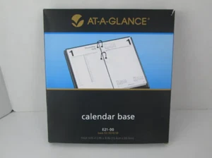 Nuevo Mead At-A-Glance Calendario Base E21-00 (para usar con E210) Accesorio de Escritorio - Imagen 1 de 7