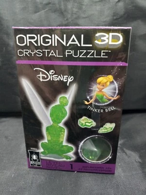 NIB ROMPECABEZAS DE CRISTAL 3D ORIGINAL DE DISNEY - TINKERBELL. Foto 1 de 4