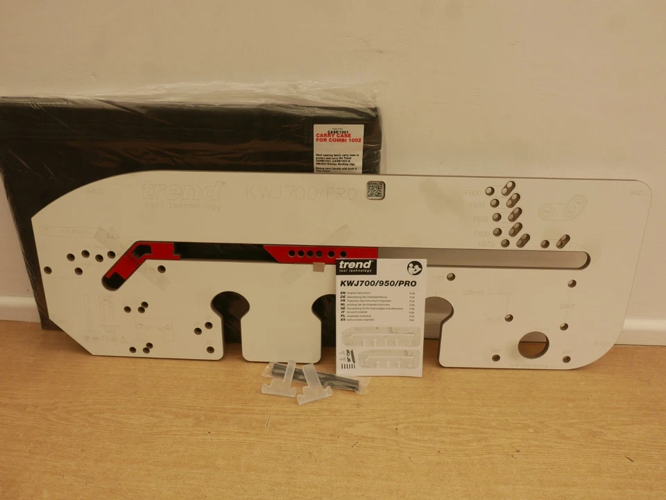 Trend KWJ700/PRO Pro Kitchen Worktop Jig 700mm Mitre Template Carry Storage Bag