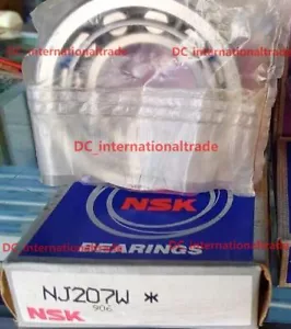 NEW NSK NJ207W cylindrical roller bearing 1PCS #DW - Picture 1 of 2