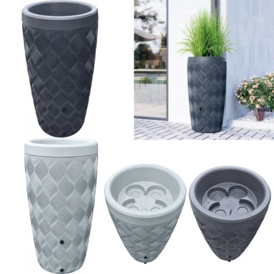 Regenwassertank 240 L Regentonne Wasserbehälter in 3 Farben mit Wasserhahn SET - Bild 1 von 4