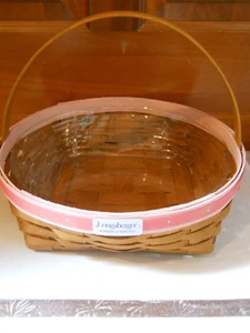 New Longaberger Limited Edition 2021 Horizon Of Hope Pie Basket + Protector - Picture 1 of 7