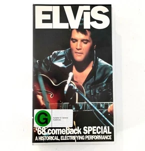 Elvis: 68 Comeback Special - VHS - Rock n Roll - 1991 release - Free Post (Aust) - Picture 1 of 8