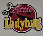 Little Ladybug Title. Scrapbook, Card Making Paper Piecing