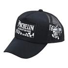 Michelin Cap Logo Embroidered Black Mesh Cap 58cm Adjustable Belt Japan New