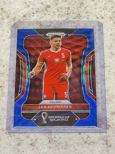 JAN BEDNAREK ~ 2022 Prizm FIFA World Cup #166 Blue Wave Prizm 145/199 - Picture 1 of 3