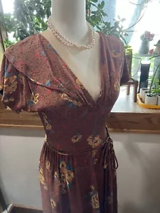 1930s To 1940s House Dress Elegant R & K Original Personally Yours - Picture 1 of 14