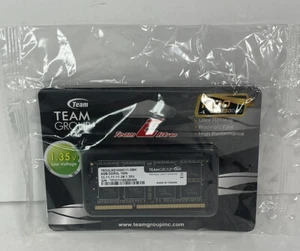 TEAMGROUP Elite Laptop RAM Memory 8 GB DDR3L Single 1600MHz TED3L8G1600C11-SBK - Picture 1 of 2