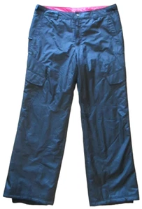 CB Women's XL Ski Snowboard Snow Cargo Pant Black & Pink 36/38" x 32" - Picture 1 of 21