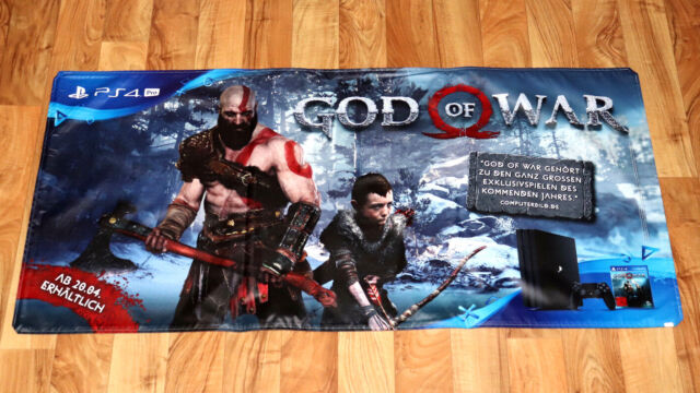 Poster Cartaz God of War Playstation PS3 PS4