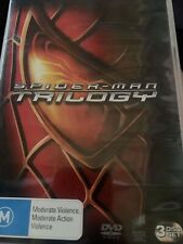 Spider Man Trilogy DVD Reg 2,4 Action 3 Disk Marvel Toby Maguire Tested