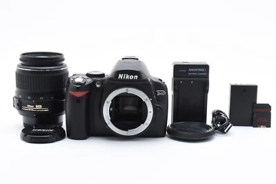 [MINT] Nikon D40 + 18-55mm F3.5-5.6 GⅡ ED Shutter count 3364 From Japan #2469629 - Image 1 of 4