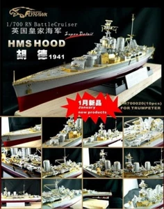 Capucha Flyhawk FH700020 1/700 WWII RN BattleCruiser HMS 1941 para trompetista 05740 - Imagen 1 de 8