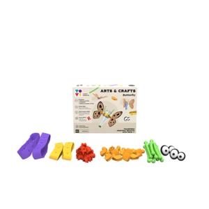 Kit de construcción de mariposas Toyi Arts & Crafts, kit de upcycling ecológico para niños - Imagen 1 de 2