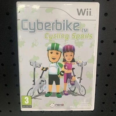 CYBERBIKE Cycling Sports Nintendo Wii Game w' Manual inc. FREE Tracked Delivery - Image 1 of 4