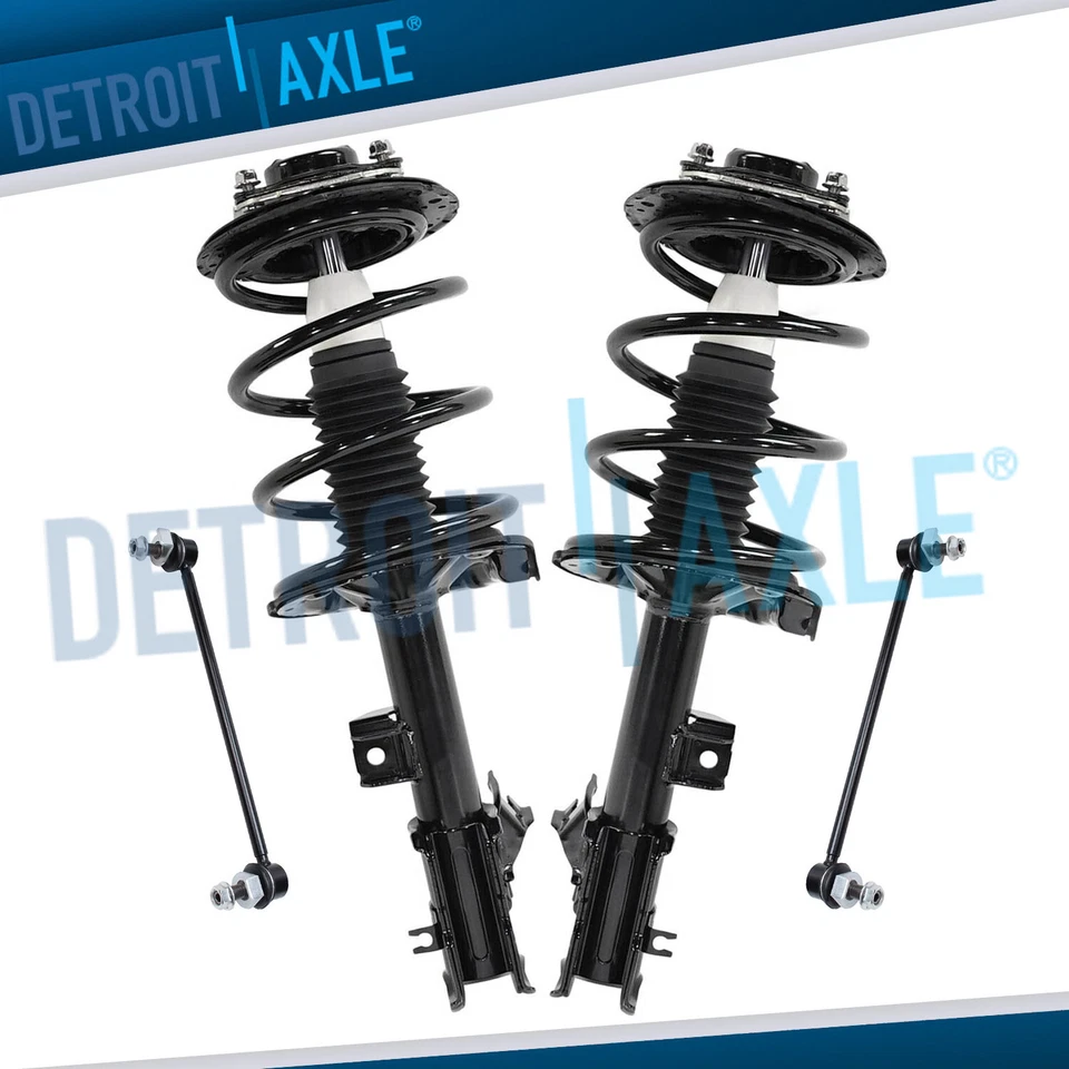 Puntales delanteros tracción trasera con conjunto de resorte helicoidal barras estabilizadoras para Infiniti FX35 2003-2008 Foto 1 de 4