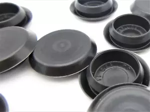 Flush Mount Black PE Auto Body & Sheet Metal Hole Plugs Various Sizes & Qty - Picture 1 of 47