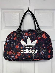Borsa a mano Adidas multicolore motivi floreali 15,5” x 10” x 4” - Foto 1 di 15