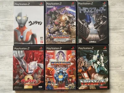 SONY PS 2 Ultraman 1  2 & Zoids Struggle & Infinity Fuser & Transformers set - Image 1 of 4