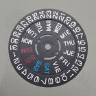 English Font Black Date Disk Wheel Week Wheel for Movement NH36 Date At 3