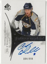 2009 2009-10 SP Authentic Future Watch Auto Rookie #238 Cal O'Reilly 084/999