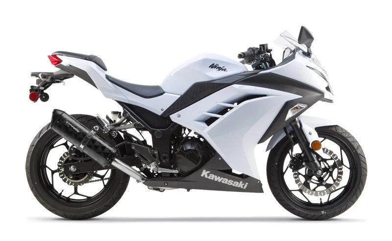 Ninja 300 Two Brothers 2013-2017 fibra de carbono escape completo negro Kawasaki 2014 Foto 1 de 4