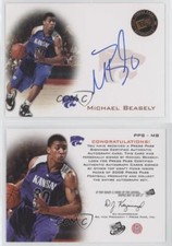 2008 Press Pass Signings Bronze Michael Beasley #PPS-MB Rookie Auto RC