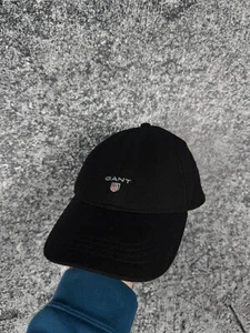 GANT Wool Baseball Cap Black One Size - Picture 1 of 9