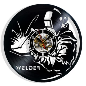 Orologio da parete vinile Welder dischi arte arredamento casa regalo Natale compleanno vacanze - Foto 1 di 5
