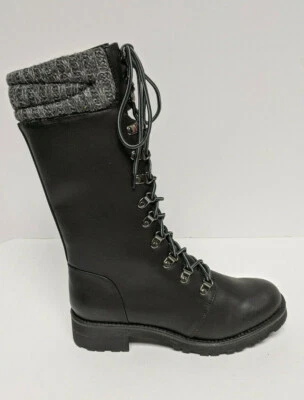 Botas de Combate MIA Jenson, Negras, Para Mujer 10 M Foto 1 de 4