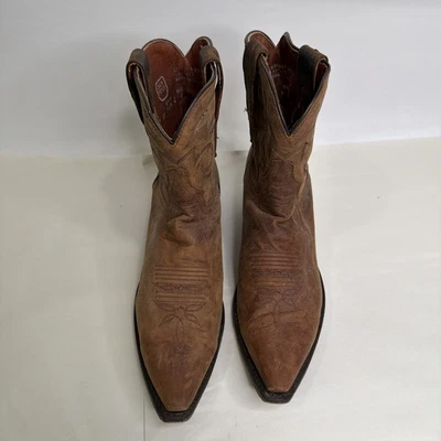 "Bota de Vaquero Dan Post Damas Bay Apache Goat 7"" - Talla 9 - DP 3434" Foto 1 de 4