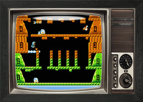 NES Ice Climber Framed Wall Art Poster Canvas Print Picture