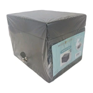 Hives & Honey Black Mirrored Top Amy Jewelry Box New Premium Felt Lining - Picture 1 of 8