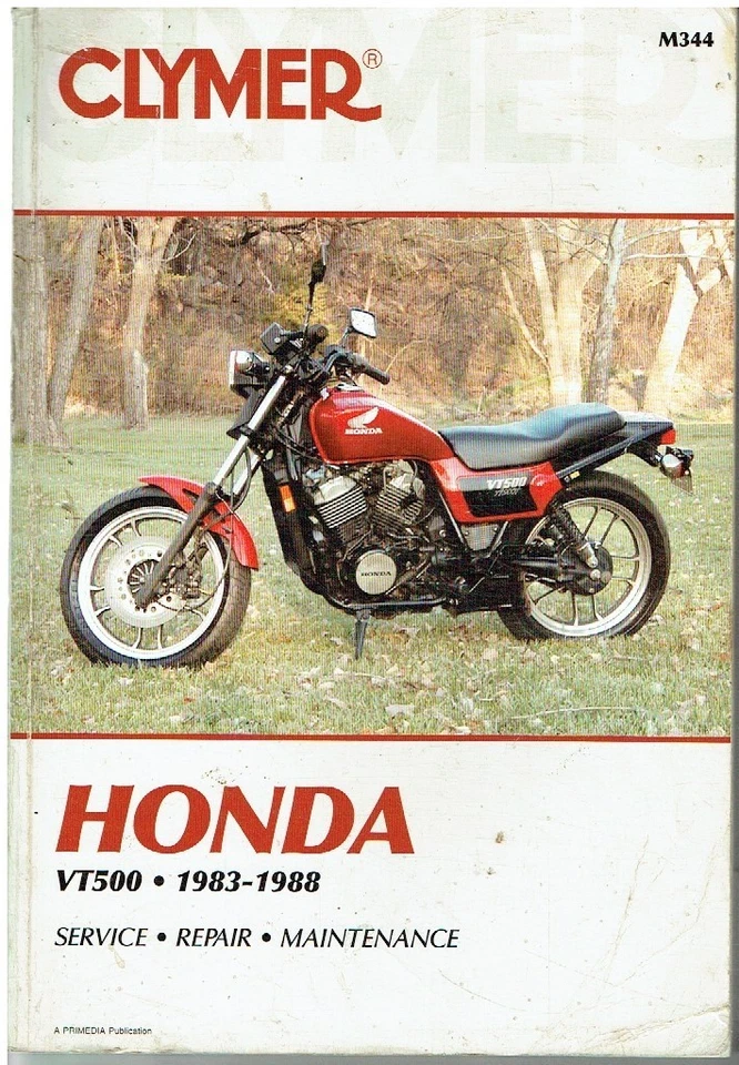 HONDA VT500FT ASCOT , VT500C SHADOW & VT500E EURO SPORT (1983-88) REPAIR MANUAL - Image 1 of 1