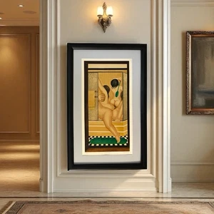 Beryl Cook Limited Edition 246/300 “ A Bathroom” Vintage 1987 Rare - Picture 1 of 12