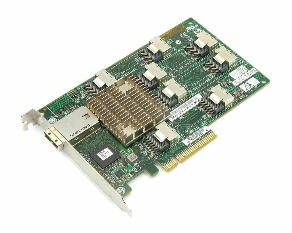 HP Single Port 24 Bay 3Gb SAS Expander Card 468406-B21 487738-001 - Image 1 of 1