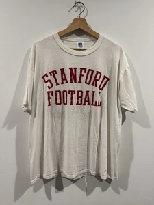 Vintage Stanford Football Russell Athletic T Shirt - XL - Made In USA   - Picture 1 of 4
