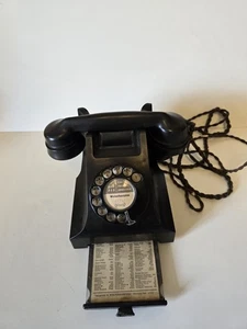 GPO 332 CB Bakelite - Rotary Dial Desk Telephone, With Tray - Picture 1 of 10