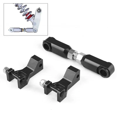 Front &Rear Lowering Kit Adjustable Black for Yamaha Raptor 700 350 660 700R ATV - Image 1 of 4